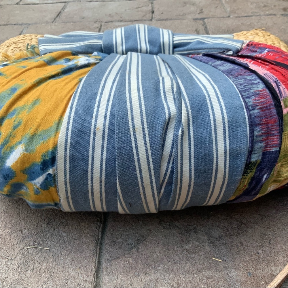 Sam Edelman | Patchwork Straw Crossbody Bag. - image 8